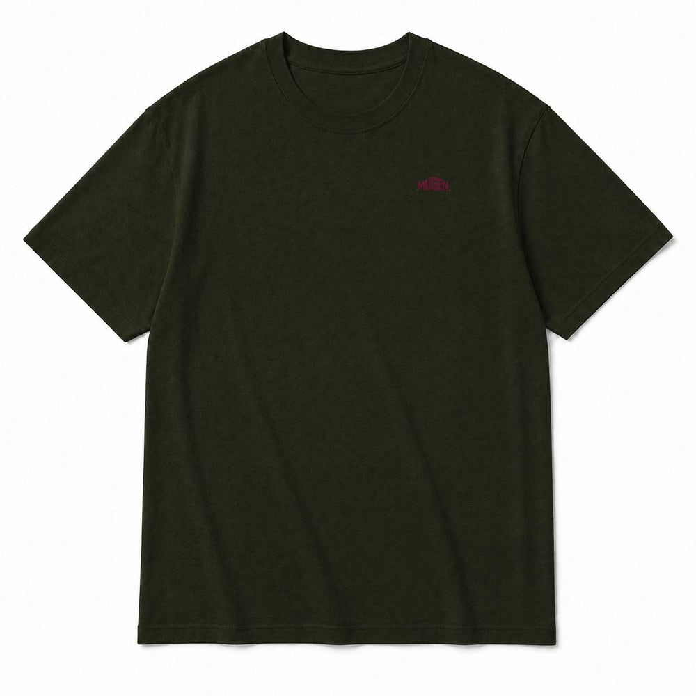Great Wave Men's Heavyweight Crew Neck T-Shirt - 100% Cotton