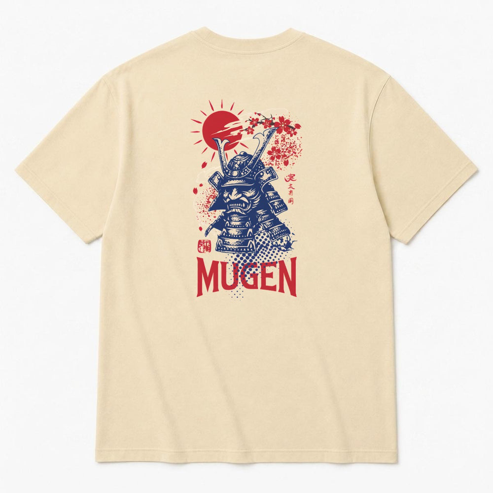 Samurai Men's Heavyweight Crew Neck T-Shirt - 100% Cotton