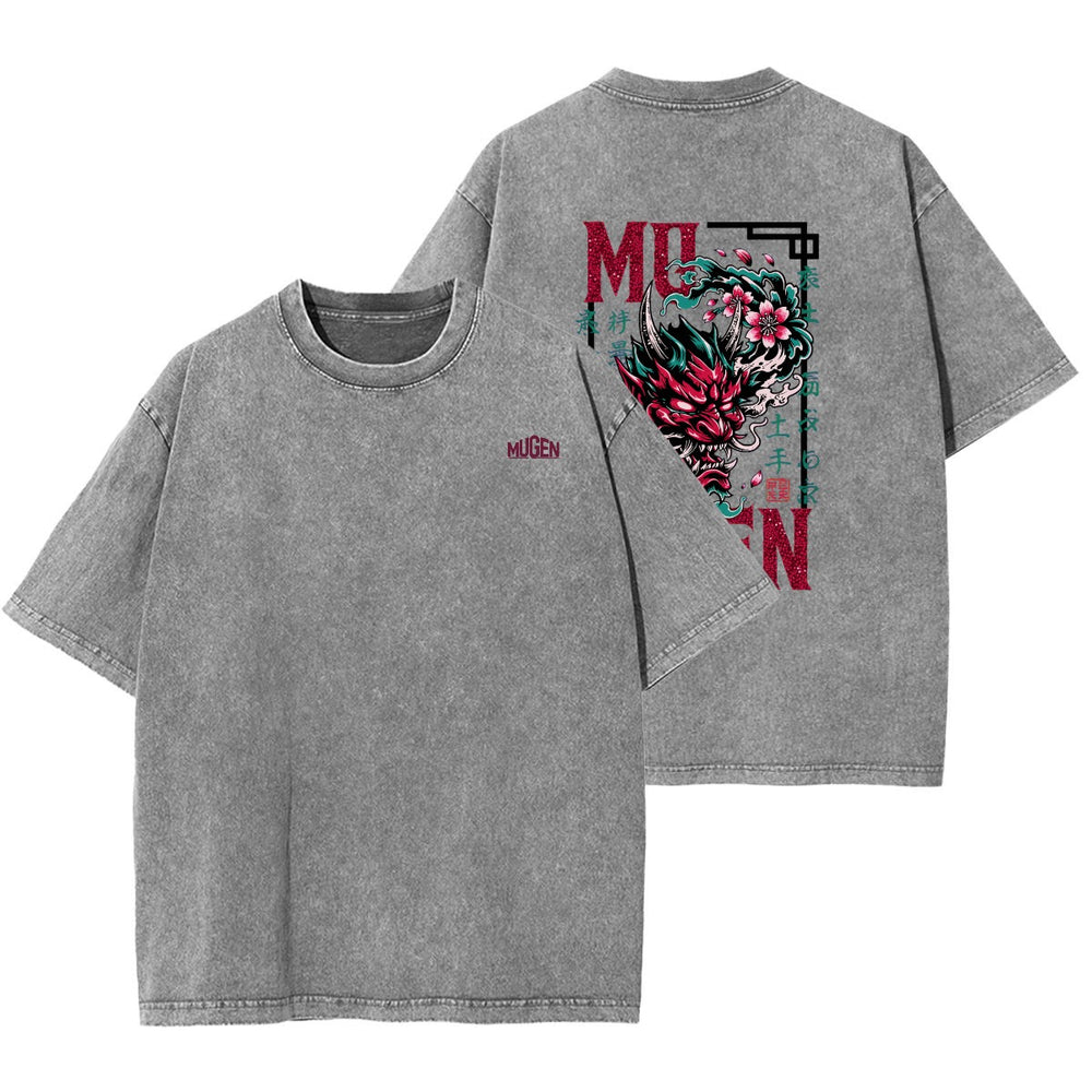 Oni Heavyweight Washed T-shirt - 100% Cotton