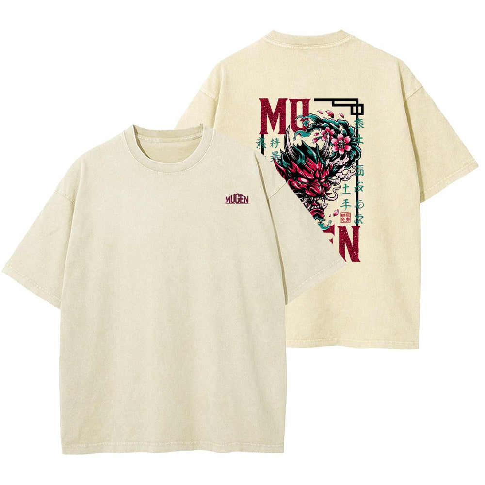 Oni Heavyweight Washed T-shirt - 100% Cotton