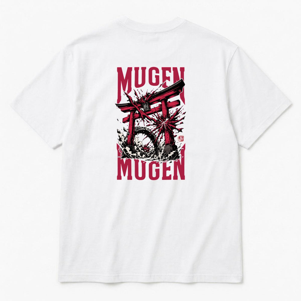 Tori Gate Men's Heavyweight Crew Neck T-Shirt - 100 Cottton