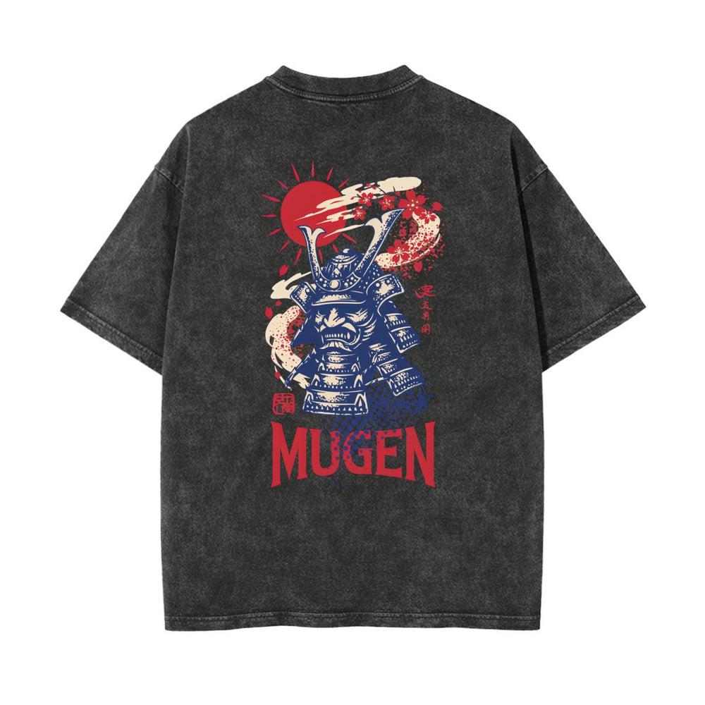 Samurai Heavyweight Washed T-shirt - 100% Cotton