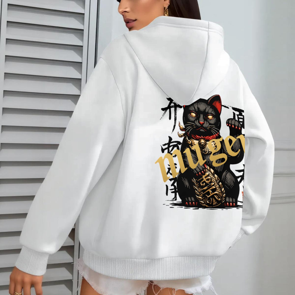 Women's Oversize Hoodie With Fleece