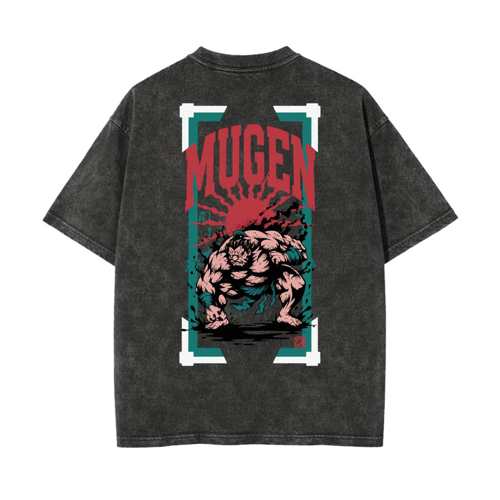 Sumo Heavyweight Washed T-shirt - 100% Cotton