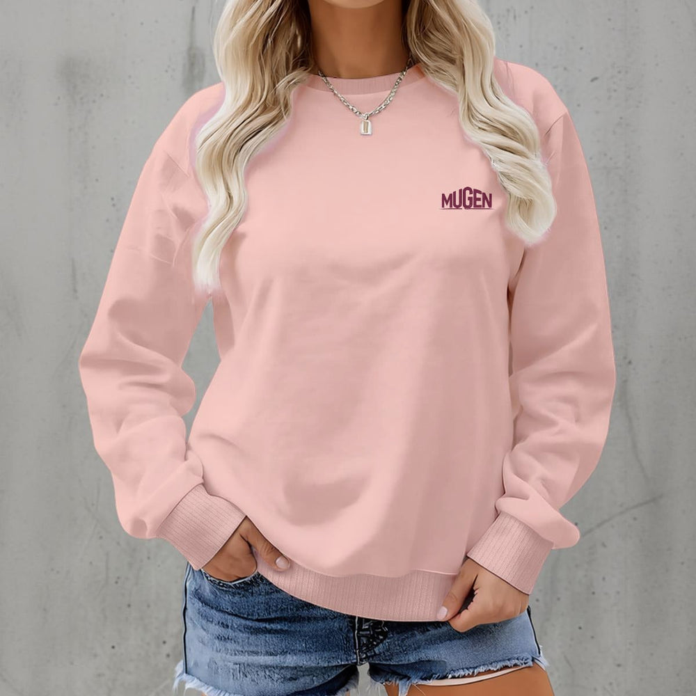 Women's Fleece Crew Neck Sweatshirt