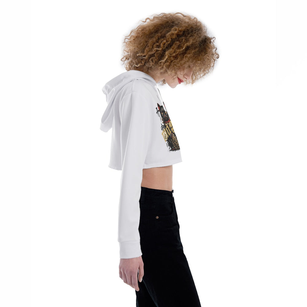 Women's Crop Top Hoodie