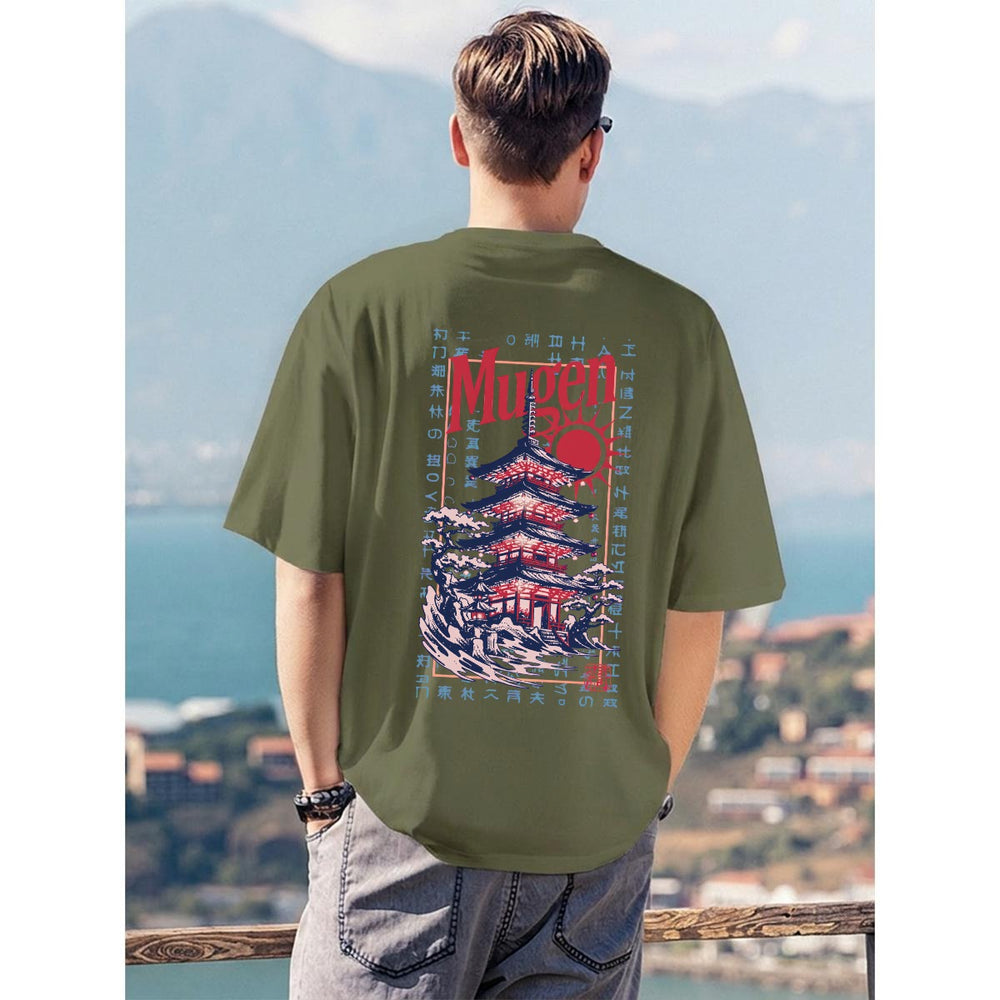 Japanese pagoda T-Shirt - 100% cotton