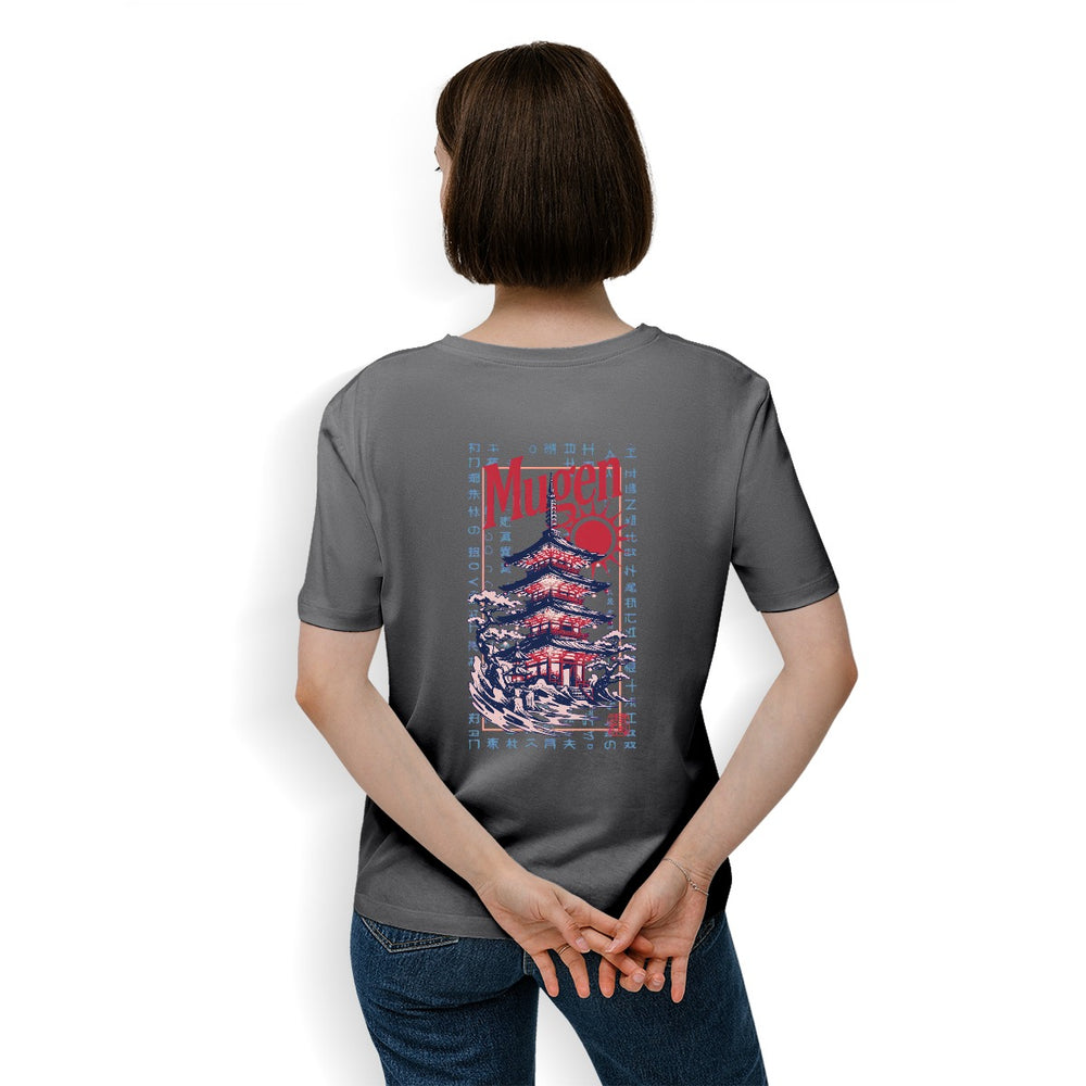 Japanese Pagoda Women's Essential Crew Neck T-Shirt