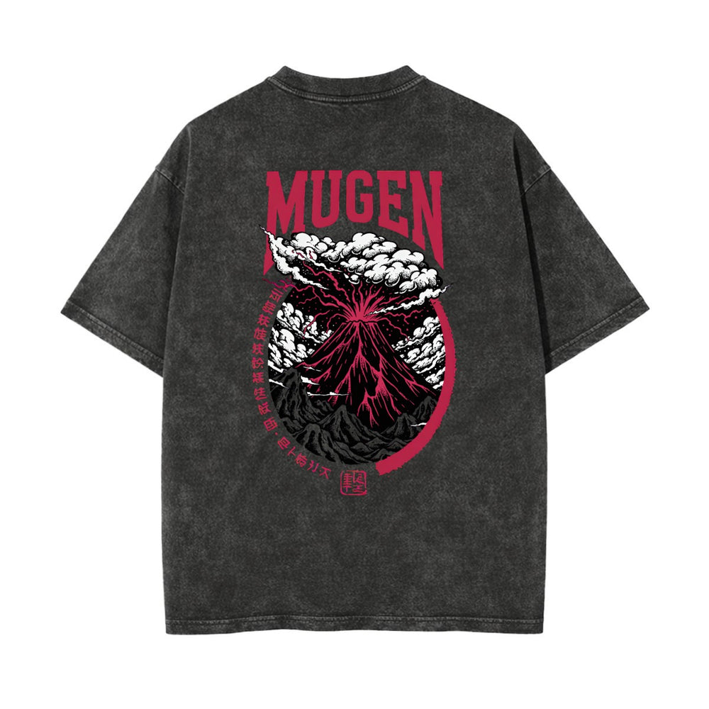 Volcano Heavyweight Washed T-shirt - 100% Cotton