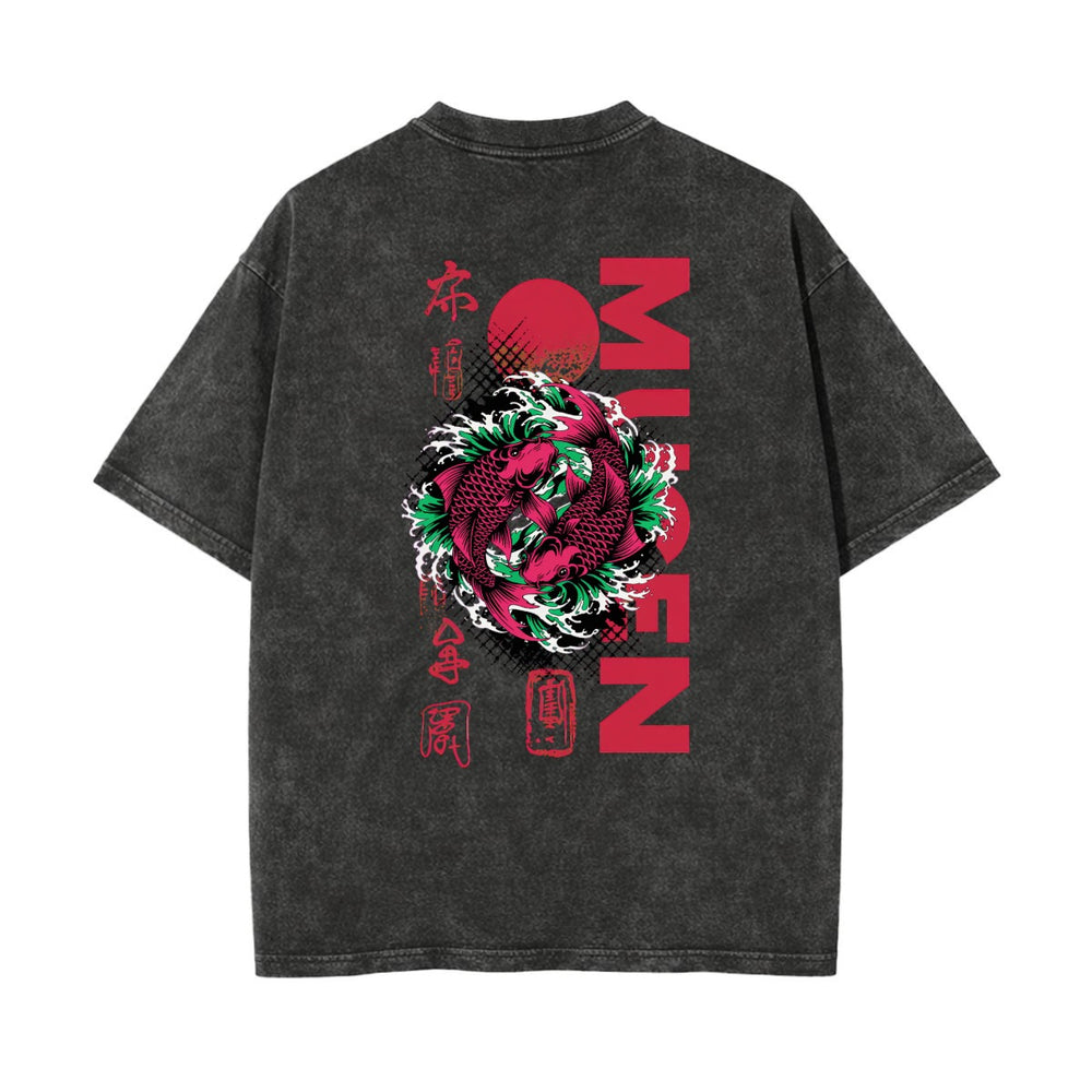 Koi Fish Heavyweight Washed - 100% Cotton