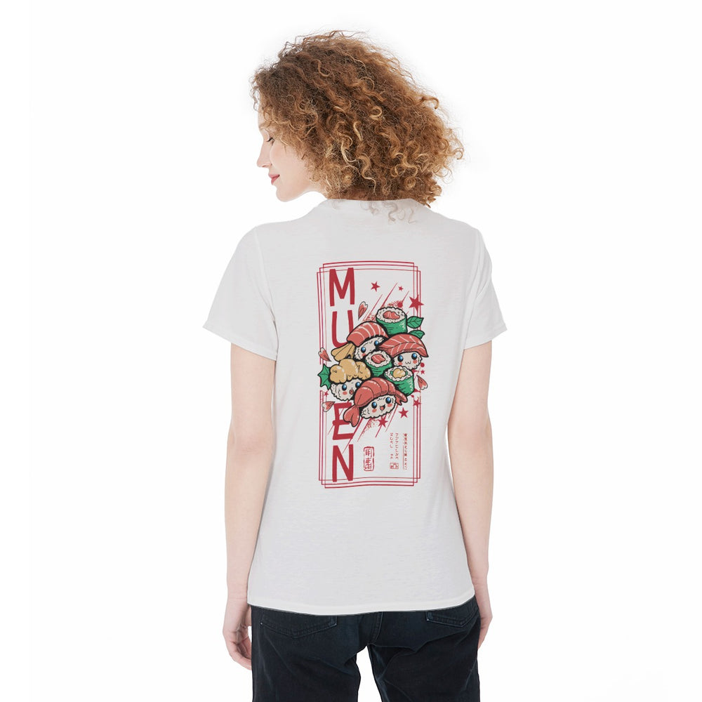 Sushi Round Neck T-Shirt