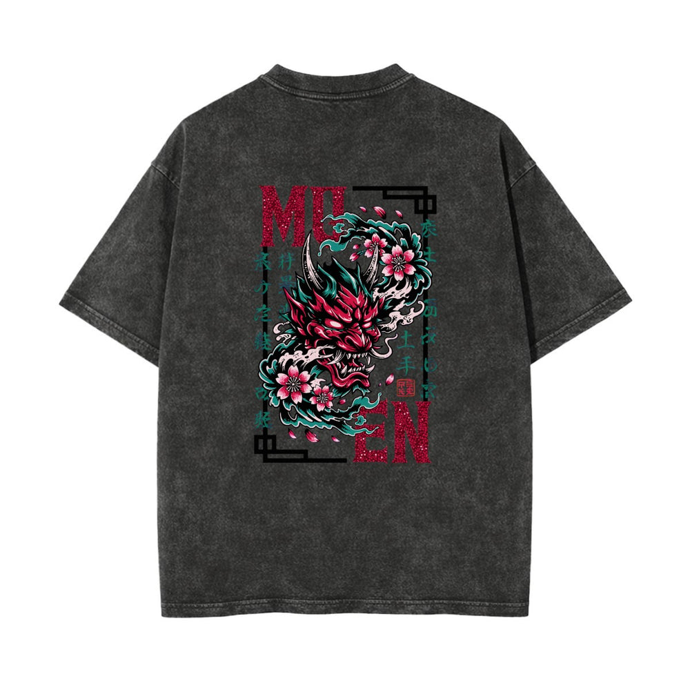 Oni Heavyweight Washed T-shirt - 100% Cotton