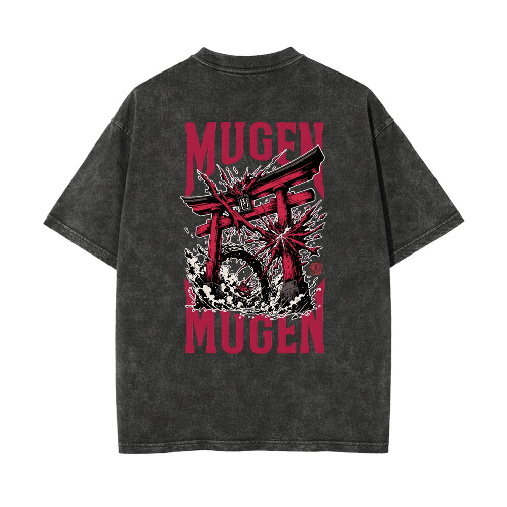 Torii Gate Heavyweight Washed T-shirt - 100% Cotton