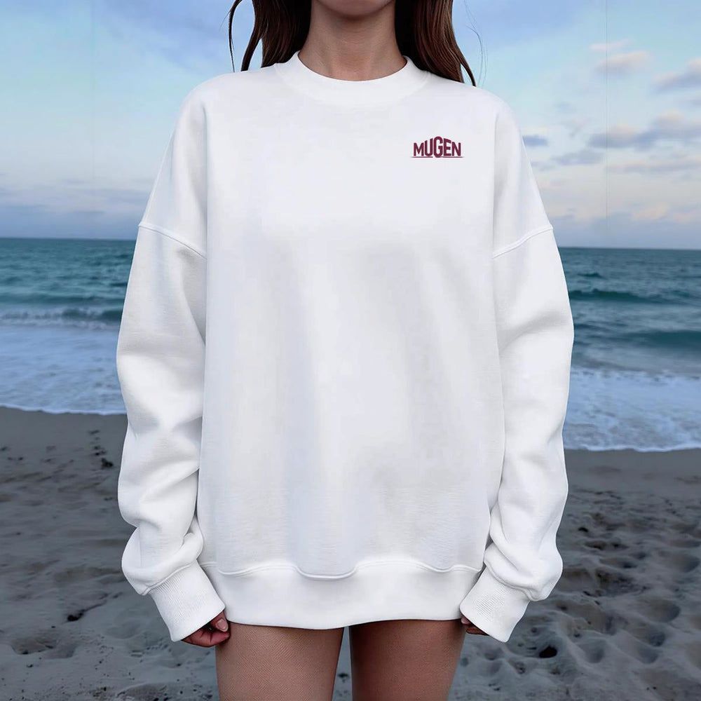 Women's Drop Shoulder Crew Neck Sweatshirt