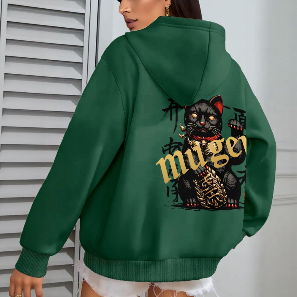 Women's Oversize Hoodie With Fleece