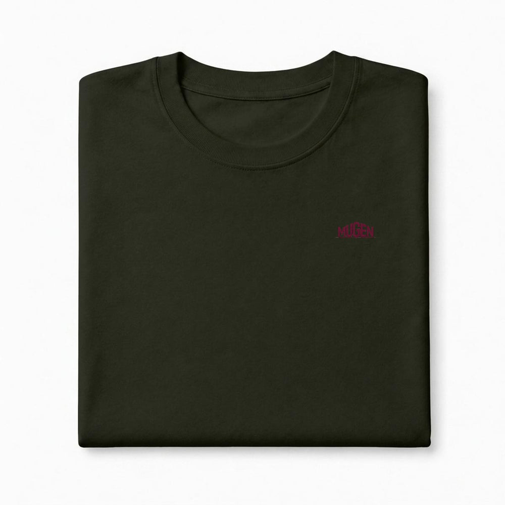 Oni Skull Men's Heavyweight Crew Neck T-Shirt - 100% Cotton