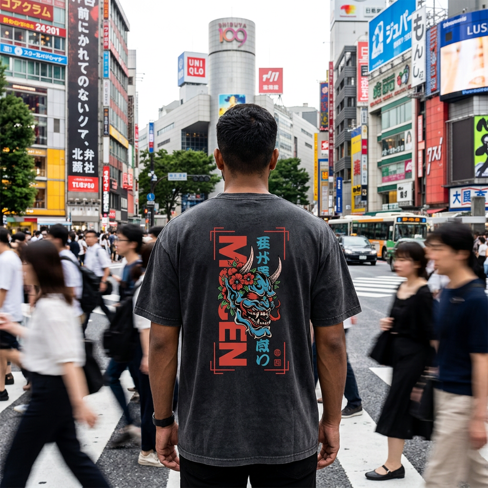Oni Unisex Heavyweight T-shirt - 100% Cotton