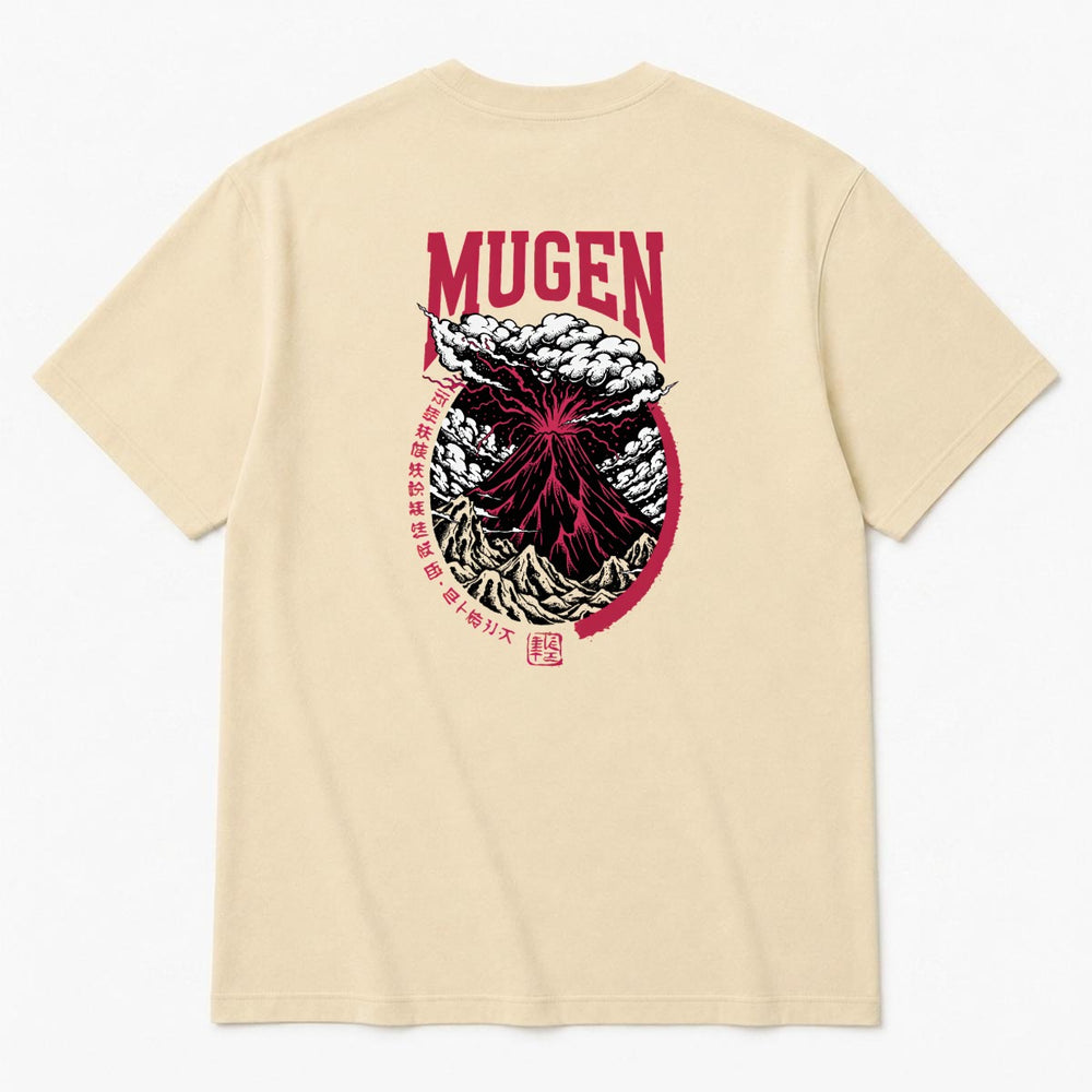 Fuji Men's Heavyweight Crew Neck T-Shirt -  100% Cotton