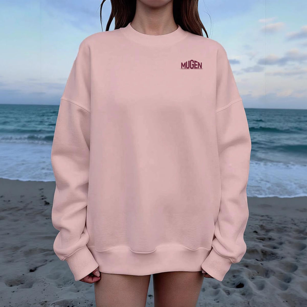 Women's Drop Shoulder Crew Neck Sweatshirt
