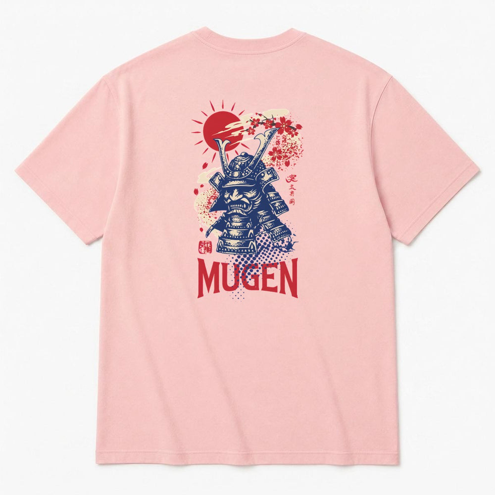 Samurai Men's Heavyweight Crew Neck T-Shirt - 100% Cotton