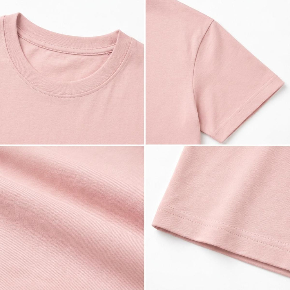 Kitsune Men's Heavyweight Crew Neck T-Shirt - 100%