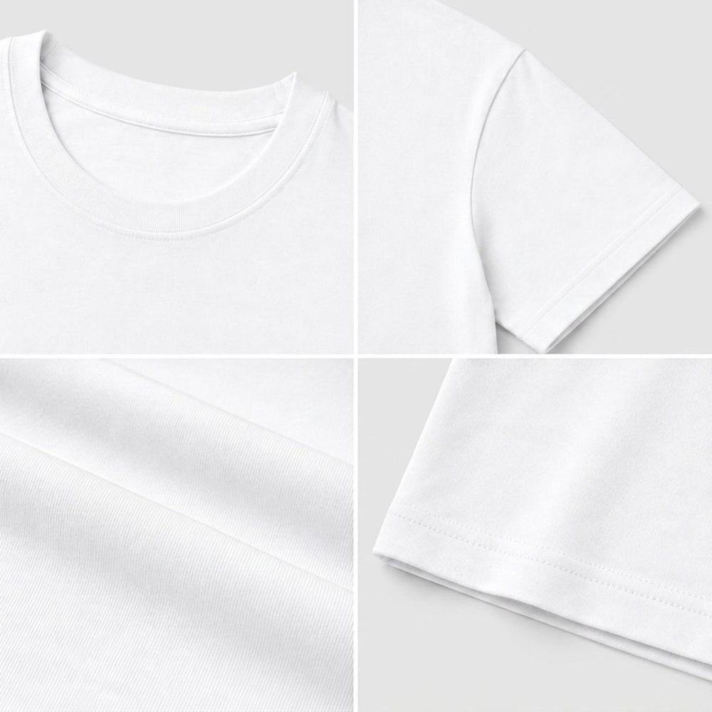 Samurai Men's Heavyweight Crew Neck T-Shirt - 100% Cotton