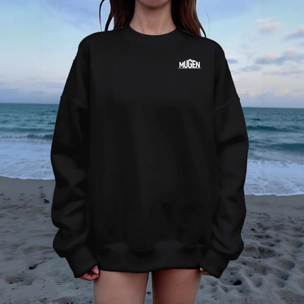 Women's Drop Shoulder Crew Neck Sweatshirt