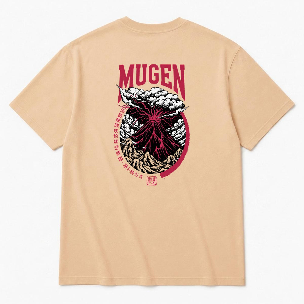 Fuji Men's Heavyweight Crew Neck T-Shirt -  100% Cotton