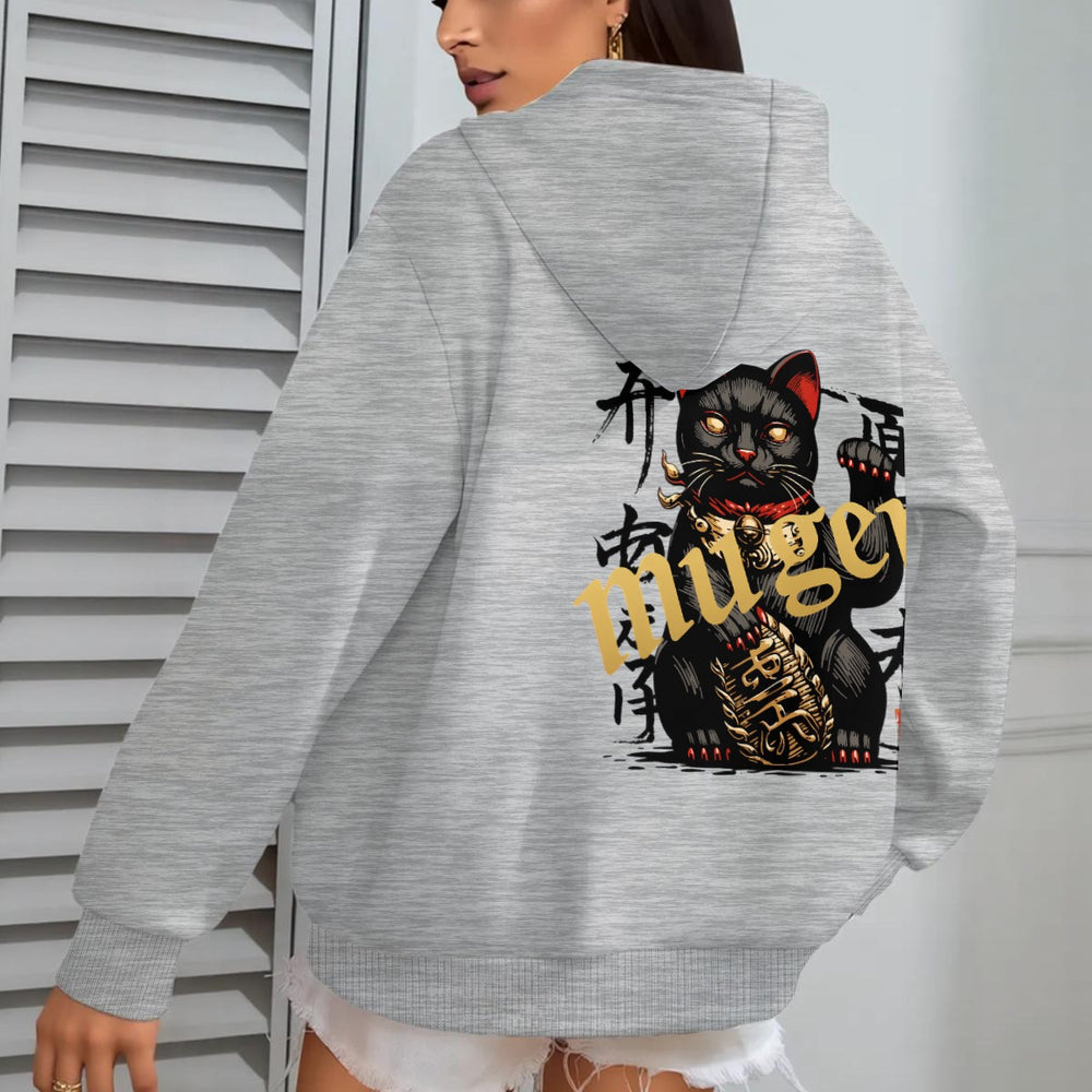 Women's Oversize Hoodie With Fleece