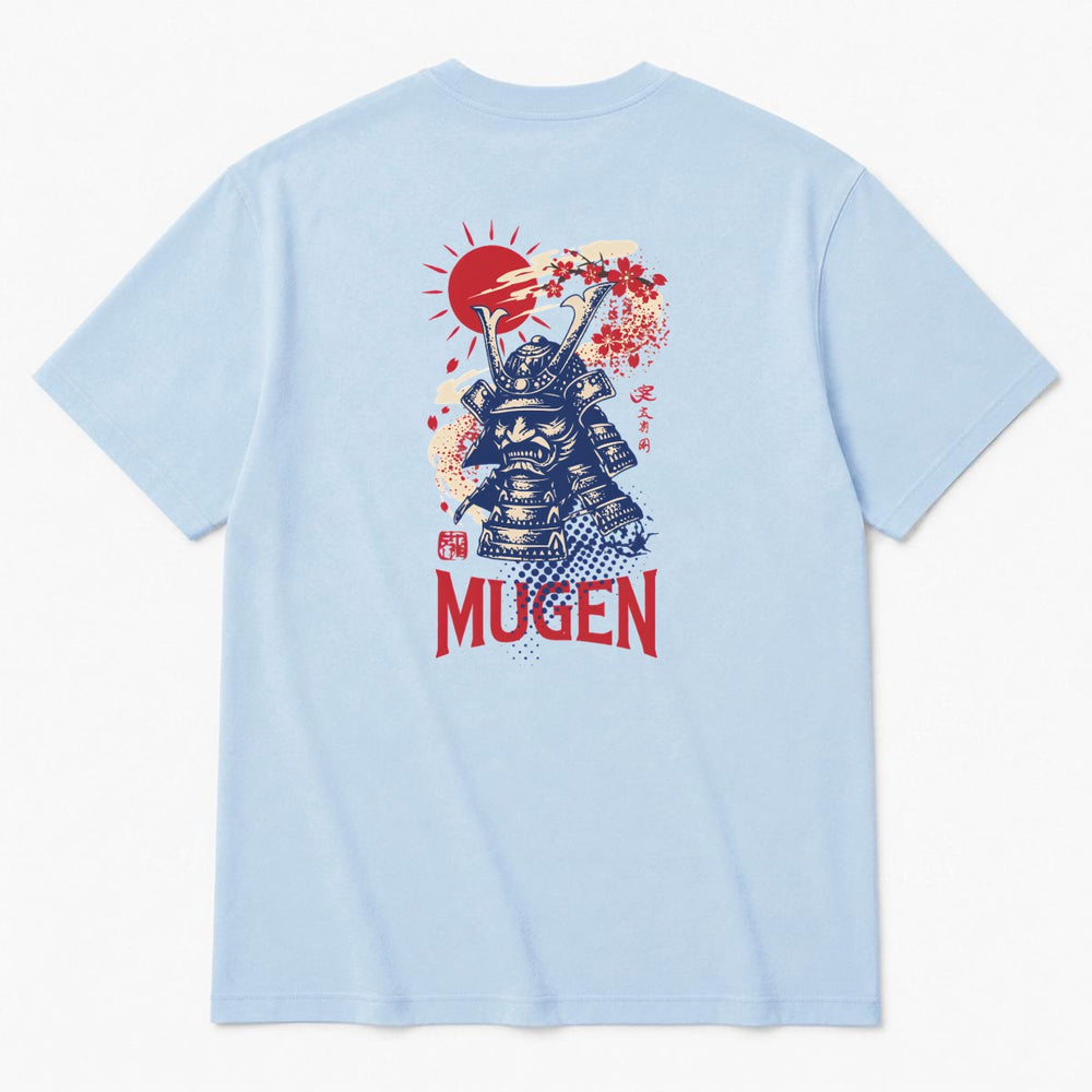 Samurai Men's Heavyweight Crew Neck T-Shirt - 100% Cotton