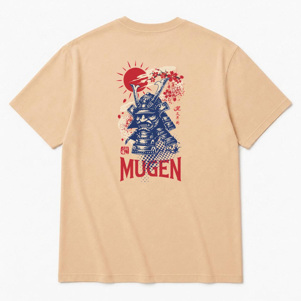 Samurai Men's Heavyweight Crew Neck T-Shirt - 100% Cotton