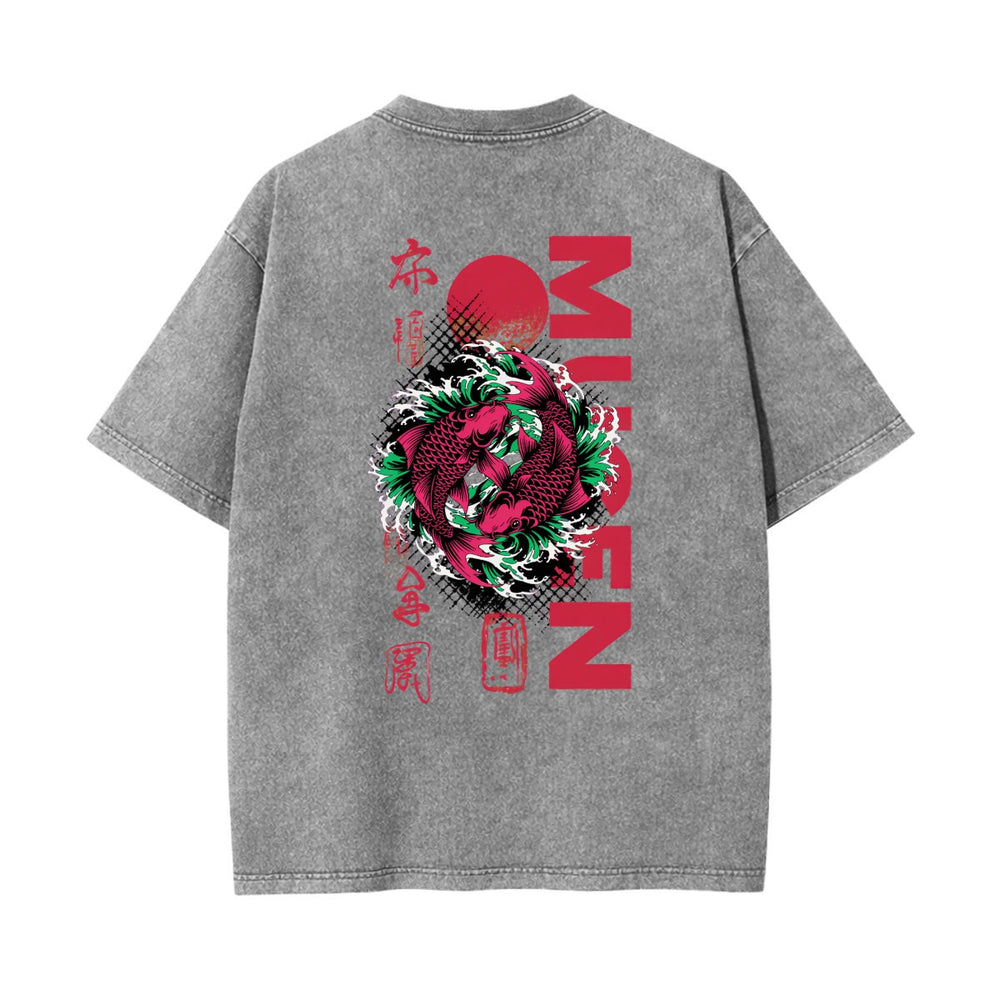Koi Fish Heavyweight Washed - 100% Cotton