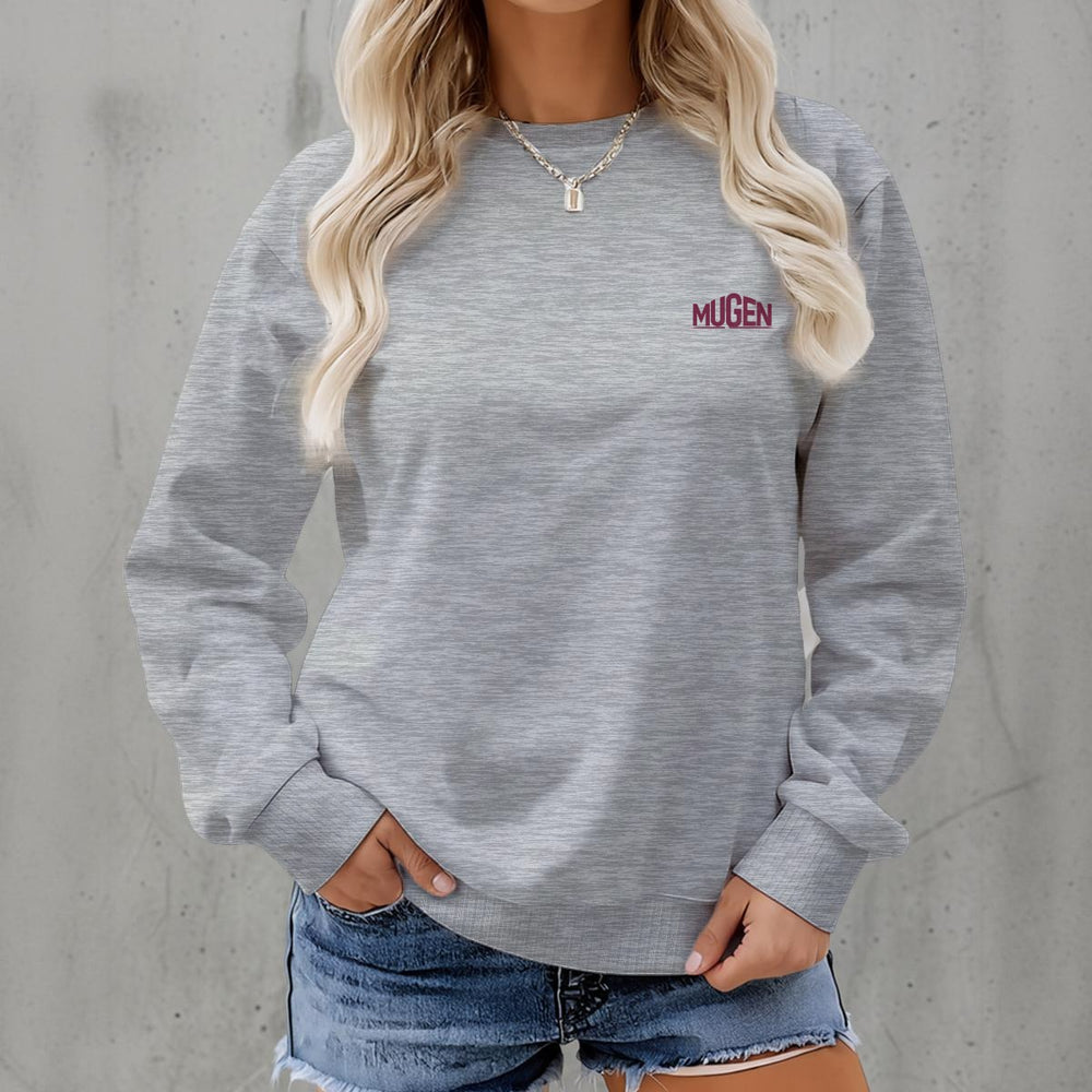 Women's Fleece Crew Neck Sweatshirt