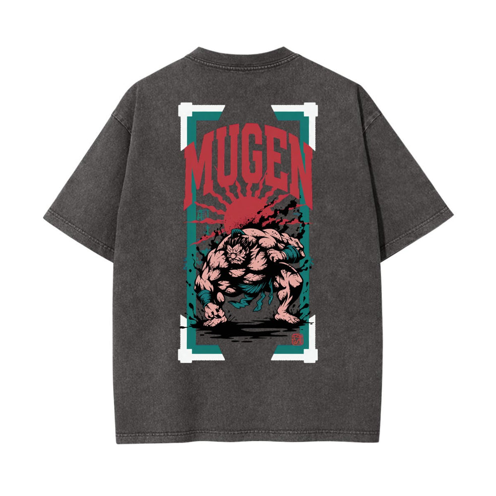 Sumo Heavyweight Washed T-shirt - 100% Cotton