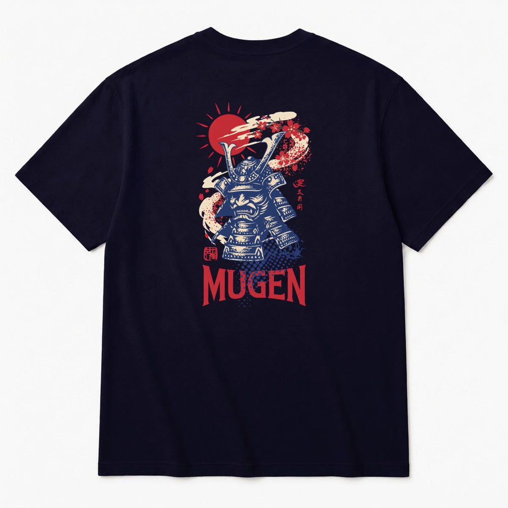 Samurai Men's Heavyweight Crew Neck T-Shirt - 100% Cotton