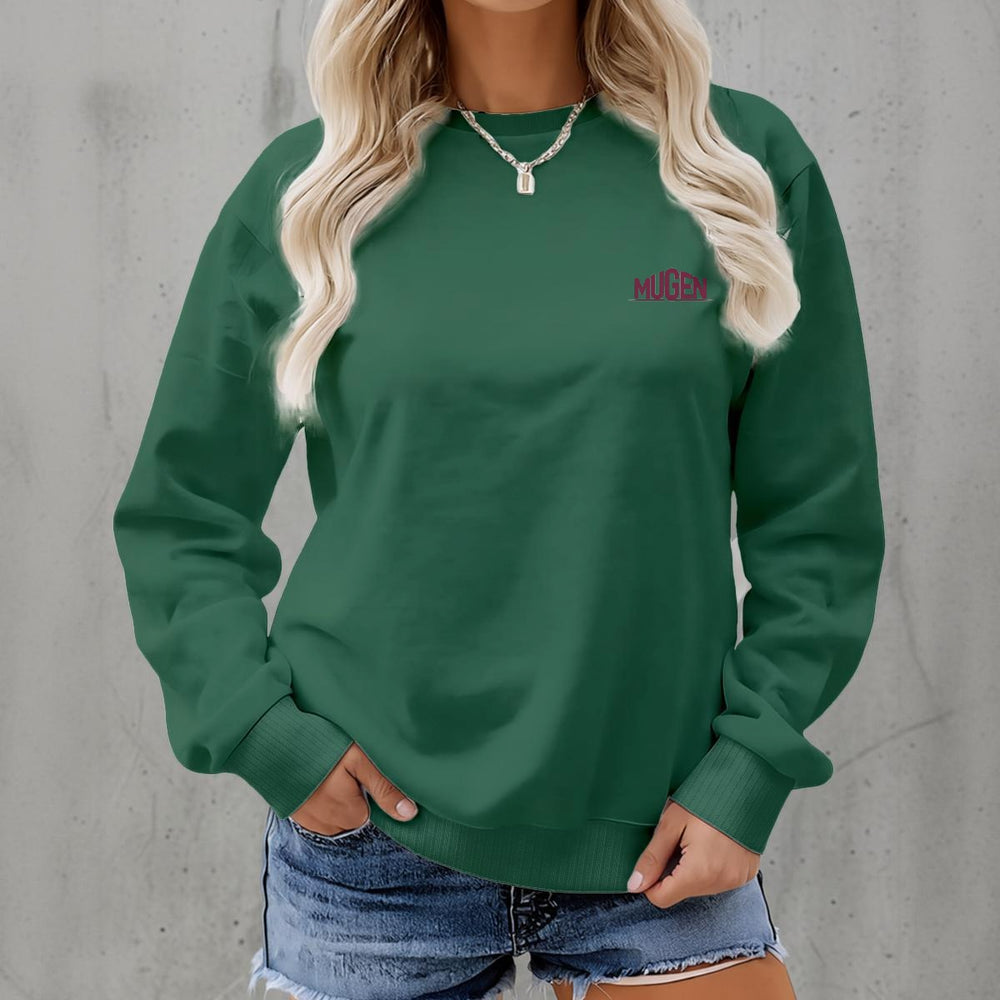 Women's Fleece Crew Neck Sweatshirt