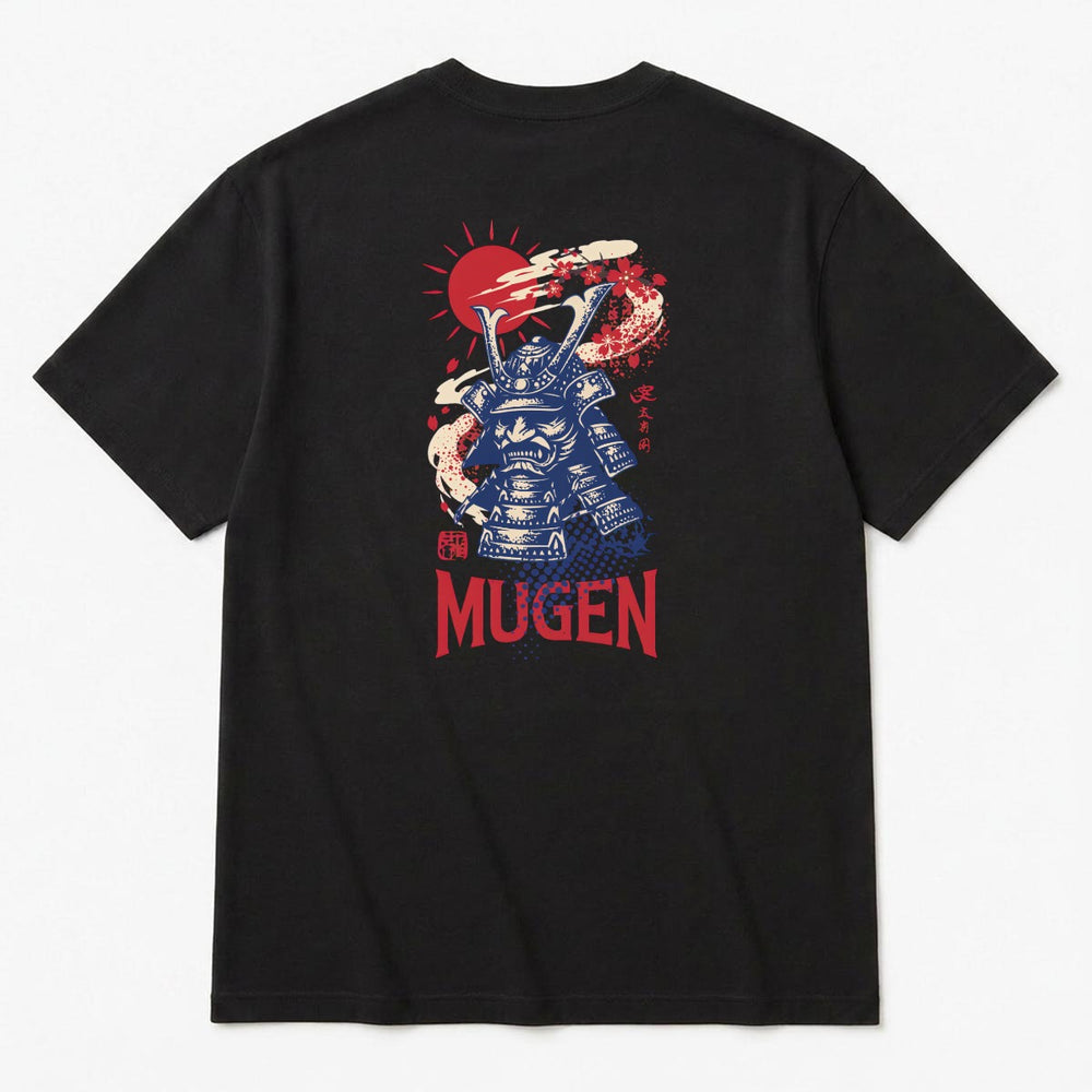 Samurai Men's Heavyweight Crew Neck T-Shirt - 100% Cotton