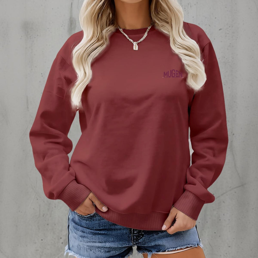 Women's Fleece Crew Neck Sweatshirt