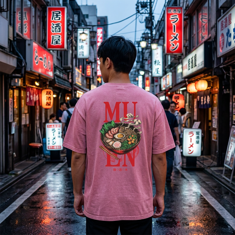 Ramen Unisex Heavyweight T-shirt - 100% Cotton