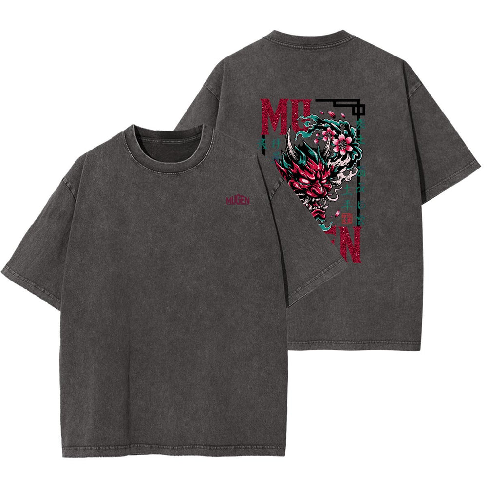 Oni Heavyweight Washed T-shirt - 100% Cotton
