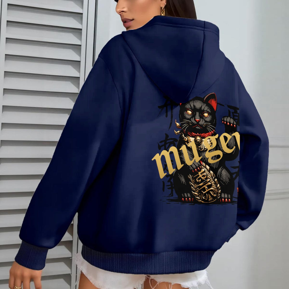 Women's Oversize Hoodie With Fleece