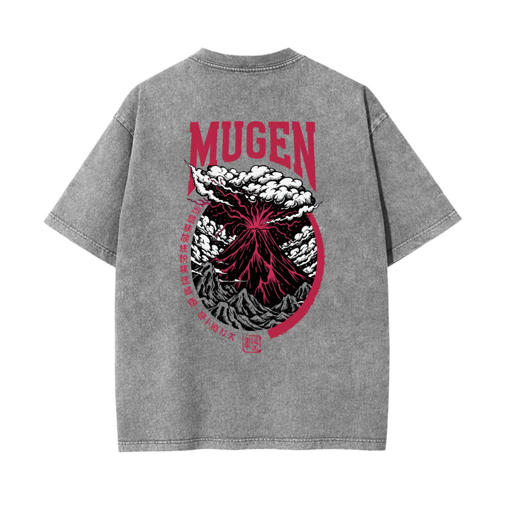Volcano Heavyweight Washed T-shirt - 100% Cotton