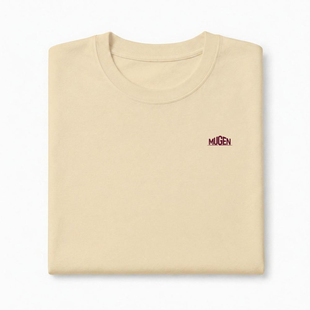 Japanese Garden Men's Heavyweight Crew Neck T-Shirt - 100% Cotton