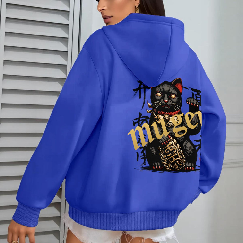 Women's Oversize Hoodie With Fleece