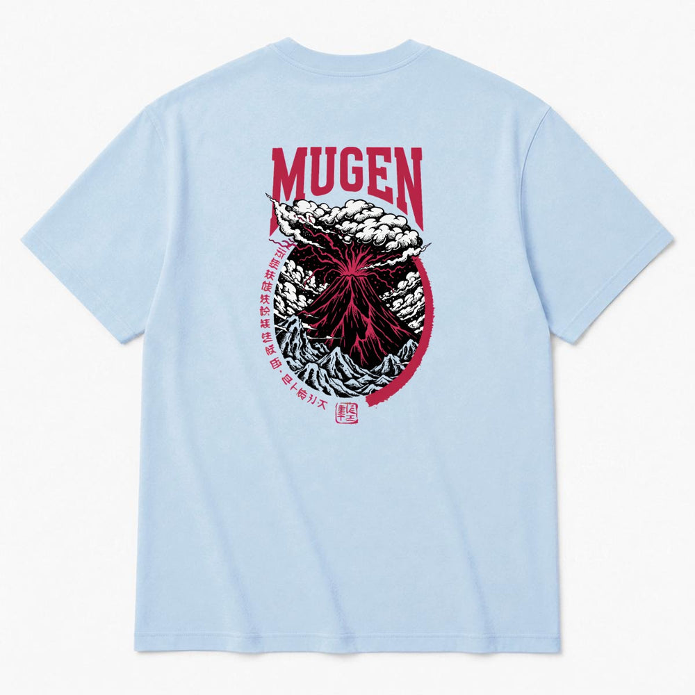 Fuji Men's Heavyweight Crew Neck T-Shirt -  100% Cotton