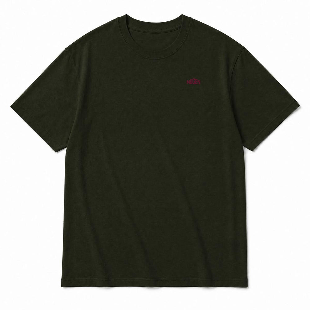 Kitsune Men's Heavyweight Crew Neck T-Shirt - 100%