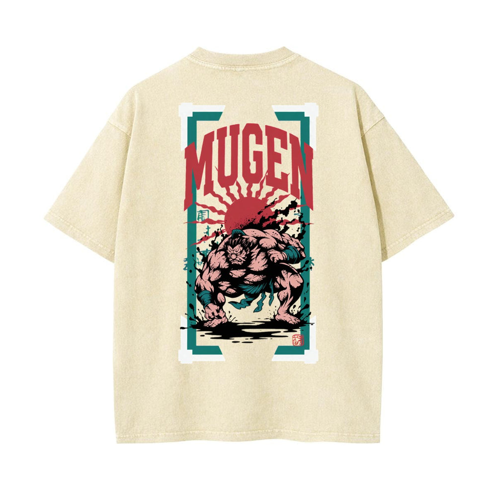 Sumo Heavyweight Washed T-shirt - 100% Cotton