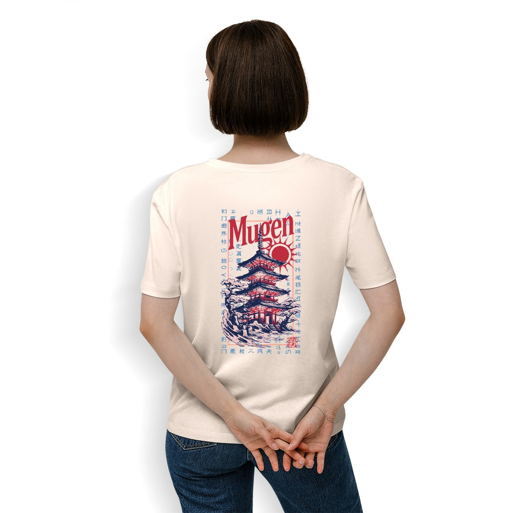 Japanese Pagoda Women's Essential Crew Neck T-Shirt