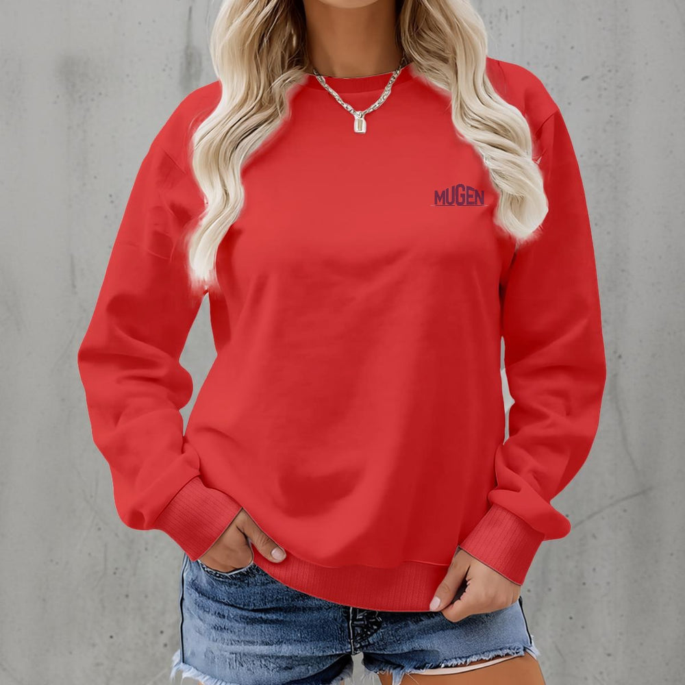 Women's Fleece Crew Neck Sweatshirt
