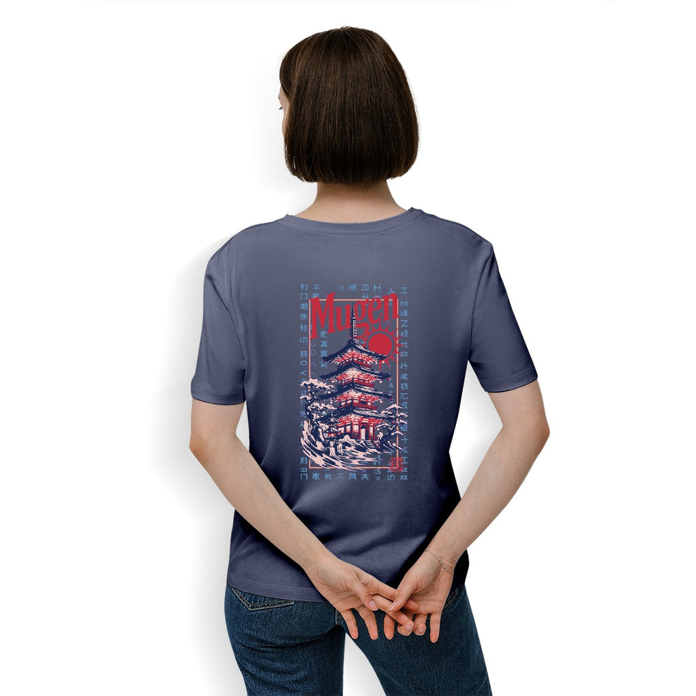 Japanese Pagoda Women's Essential Crew Neck T-Shirt